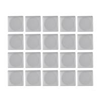 Thickened Plastic Coin Organizer, 20pcs Square Storage Box for Coin Collection (20/25/30/35/40mm)