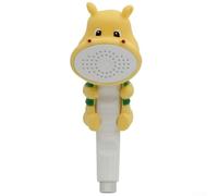 Thickened Plastic Shower Head with Adjustable Spray Settings for a Powerful and Relaxing Shower Experience, for Easy Installation on Standard Shower Arms, Modern White Design for Bathroom(1)