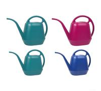 Thickened Plastic Watering Kettle 4L with Long Mouth Sprinkler for Gardening, Enables Targeted Watering and Resists Wear in Outdoor Conditions (Lake Blue)
