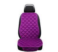 Thickened Plush Winter Car Cushion Warm Set No Binding Five Seats Universal Easy To Clean And Install Car seats covers(Purple)