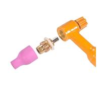 Thickened Porcelain Nozzle for Argon Welding Alumina Cup High Heat Resistance Gas Flow Optimization Engineering Tool