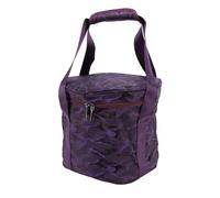 Thickened Portable Music Bowl Bag with Handle, 10 Inch Crystal Singing Bowl Carrying Case with Pocket, Made of Polyester and Cotton for Mallets, Inner Lining 35.4 X 9.1in
