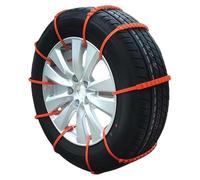 Thickened Snow Chains for Abarth 124 Spider 2016-2023,Snow Tire Straps,Emergency Snow Tire Chains,Reusable Adjustable Durable Tyre Anti-skid Traction Chains,Easy Installation, 20 items