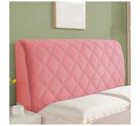 Thickened Soft Bedspread Cover Universal AntiCollision Headboard Protector Modern Bedroom Backrest Cushion Watermelon Pink 200CM Stylish Bedding Accessories