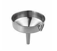 Thickened Stainless Steel Kitchen Funnel - 8-30cm Metal Funnel for Easy Liquid, Grain & Powder Transfer(24cm)