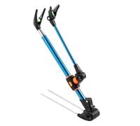 Thickened Telescopic Fishing Rod Bracket Fishing Rod Double Purpose Bracket Adjustable Tackle Enduring Stainless Steel Telescoping Poles Hand Holder