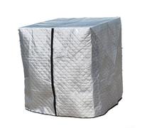 Thickened Thermal Cotton Tote Tank Cover - Durable & Protective Replacement For Tons, Enhanced Insulation & Weatherproofing - Premium Outdoor Storage Solution(Sliver)