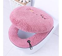 Thickened Toilet Seat Cover Soft Toilet Cushion Universal Zipper PU Waterproof