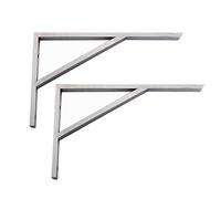 Thickened Triangular Bracket, Stainless Steel Wall Mount, Marble Countertop Support, Wall-Mounted Shelf Fixing.(18 inch)