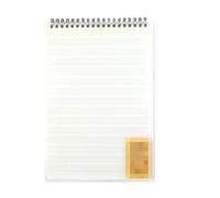 Thickened Turn-up Coil This Simple and Transparent Notebook -B5 Turn-up -80 Sheets-English