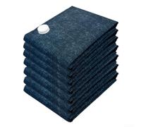 Thickened Vacuum Compression Bag For Quilts And Down Jackets, Blue Oxford Cloth Space Saver For Closet Organization And Travel Storage, Airtight Seal To Protect Bedding From Dust(80 * 60cm)