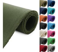 Thickened Waterproof Canvas Fabric by The Yard, 1200D 58" W Outdoor Upholstery Material Heavy Duty Cordura Fabric Water Resistant Sewing Material for Chair Patio Cushion Purse Bag, 1 Yard Army Green