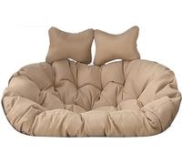 Thickened Waterproof Cushions for 2Person Hanging Egg ChairFluffy Replacement for Wicker Swing Perfect for Outdoor Garden Relaxation and Comfort