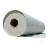 Thickened Waterproof Membrane Roll For Shower 27mil /32mil Waterproof Underlayment Membrane PE For Sauna Bathroom Waterproofing Under Tile Flooring Walls Roof(Size:1.15x10m(3.7x33ft),Color:white)