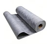 Thickened Waterproof Membrane Roll For Shower 27mil /32mil Waterproof Underlayment Membrane PE For Sauna Bathroom Waterproofing Under Tile Flooring Walls Roof(Size:1.15x40m(3.7x131ft),Color:gray)