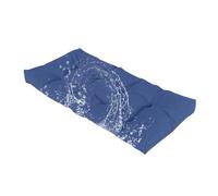 Thickened Waterproof Outdoor Bench Cushion, Garden Bench Seat Cushion, With Non-Slip Straps, For Long Time Color Fastness Patio Porch Swing Replacement Seat Pad,A 07,140x40cm