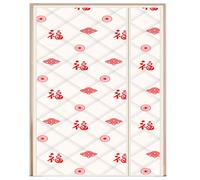 Thickened Wide Insulation Cover Blanket Thermal Insulated Door Curtain Reversible Left/Right Opening Magnetic Screen Doors Curtains for Patio French Sliding Door(Cream,W140XH230CM)