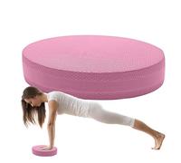 Thickened Yoga Balance Mat - 2.36 Inch TPE Stability Pad For Core Training And Plank Support | High Density NonSlip Oval Balance Pad For Physical And Fitness