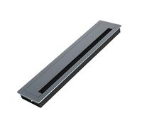 Thickening Cable Pass Through Grommet Brush Lined Cord Holes Desk Cable Neat Grommet Simple Installs For Computer Tables Aluminum