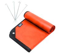 Thickening Complex: LYN Multilayer Heavy Duty Solar Emergency Survival Blanket Orange Reflective Mylar Waterproof Windproof Thermal for Rescue Activities, Car Camping, Hiking, Snow and Pets