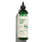 Thicker Fuller Hair Gentle Cleansing Shampoo Advanced Thickening Solution - 12oz - Removes Impurities From Hair and Scalp - Mongongo and Green Coffee Oils Fortify Hair and Reduce Breakage