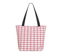 Thicker,lightweight and durable tote Flag of Georgia Print bags with zipper designed for everyday shopping