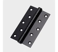 Thicker Narrow Full Mortise Butt Hinges for Interior Door, 5-inch (127 Mm), Stainless Steel Door Hinges, 4 Pack(Black)