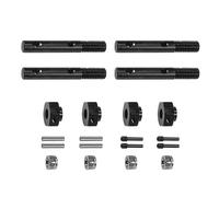 Thicker UTB10 Portal Stub Axles Harden Steel Capra Drive Shaft 1/10 Scale Accessories for RC Rock Crawler Axial Capra 1.9 SCX10 III Upgrades(2 Set(4Pcs))