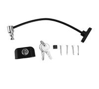 Thicker Window Stopper Lock for Children Protection, Safety Limiter Lock with Dual Keys, High - Strength Wire Rope and ABS Build for External Inner Upper Hanging Windows