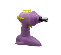 THiCket Butane Torch, Lightyear Adjustable Refillable Lighter, Glow Purple, Stainless Steel