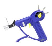 THiCket Raygun Torch Lighter with Adjustable Flame and Safety Lock (Blue)
