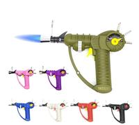 Raygun Torch Lighter, with Adjustable Flame and Safety Lock (Green)