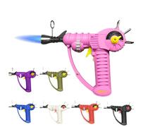 THiCket Raygun Torch Lighter, with Adjustable Flame and Safety Lock (Pink)