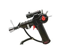 Thicket Raygun V2 Torch Lighter, with Adjustable Flame, Safety Lock, and Light Scope (Black)