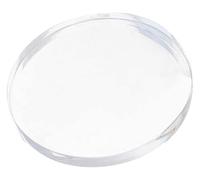 Thickness 10Mm Round Acrylic Disc Panel, Diameter 110-150Mm Acrylic Sheet Suitable for DIY Craft Projects, Display Projects(Diameter 120mm)