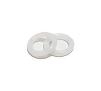 Thickness 2.4mm, Outer Diameter 6~60mm, White VMQ Sealing O-Ring, Wear-Resistant and Waterproof Gasket, Suitable for Pipes and Valves,10Pcs