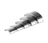 Thickness Calibration Block. 5 Step Pipe Test Block 2.5mm/5mm/10mm/15mm/20mm Ultrasonic Test Block Carbon Steel Block .NDT