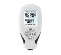 Thickness Gauge, 0-2000UM High-precision Digital Backlight LCD Automobile Film Thickness Meter Car Paint Coating Thickness Tester Gauge Tools(Bianco)