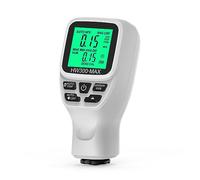 Thickness Gauge, 0-2000UM Thickness Gauge High Precise LCD Digital Automobile Film Thickness Meter Car Paint Coating Thickness Tester(Bianco)