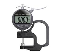 Thickness Gauge. Electronic Thickness Gauge 12.7mm 0.01/0.001mm Digital Caliper Precise Micrometer Thickness Meter High Precision Measuring Tool .Industrial(0.001mm)