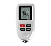 Thickness Gauge, TC100 Blue Thickness Gauge For Car Measuring Instruments FE/NFE Car Paint Tester 0-1300μm Paintwork Thickness Gauge For Cars(Bianco)