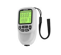 Thickness Gauges, HW400S Car Thickness Gauge Auto Film Paint Tester Coating Meter 0-2000μm Test Accessories for Fe/NFE(Bianco)