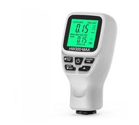 Thickness Meter, 0-2000UM Thickness Gauge High Precise LCD Digital Automobile Film Thickness Meter Car Paint Coating Thickness Tester(Bianco)