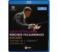 Bruckner: Symphony No. 4 and 7 (Thielemann) (Blu-ray)