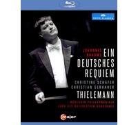 THIELEMANN: JOHANNES BRAHMS - EIN DEUTSCHES REQUIEM NEW REGION 1 BLU-RAY