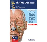 THIEME DISSECTOR HEAD NECK AND BRAIN VOLUME 3 WITH ACCESS CODE 2ED (PB 2023)