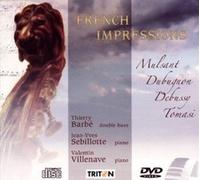 THIERRY BARBE - FRENCH IMPRESSIONS CDDVD - CD - P2222z