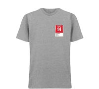 Thierry Henry 14 Football Shirt Frame Men's T-Shirt - Gray / XL