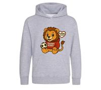 Thierry Henry Lion Logo Kids Hoodie - Gray / 3-4 years