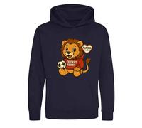 Thierry Henry Lion Logo Kids Hoodie - Navy / S Men